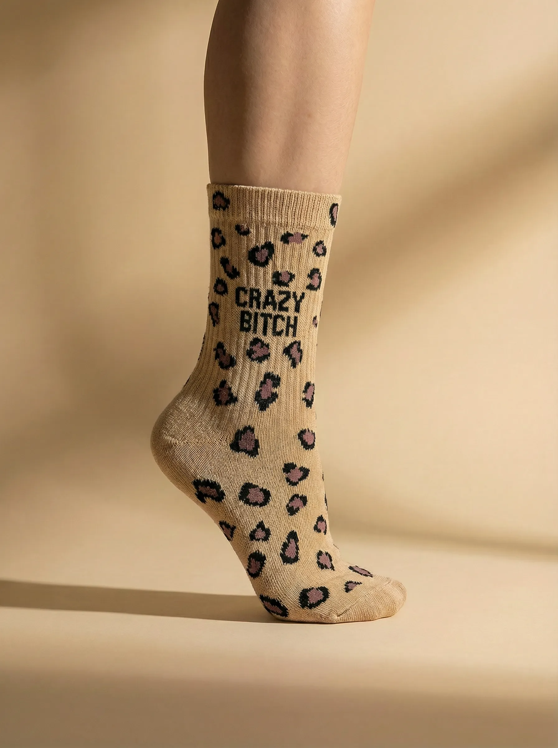 Chaussettes Crazy Bitch - Félicie Aussi