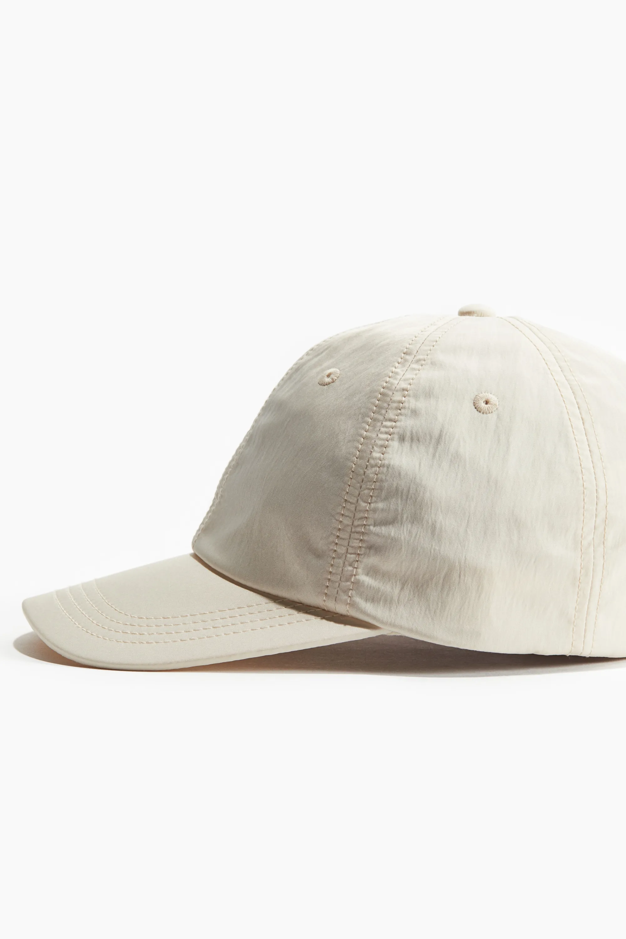 Casquette en twill de coton - Crème