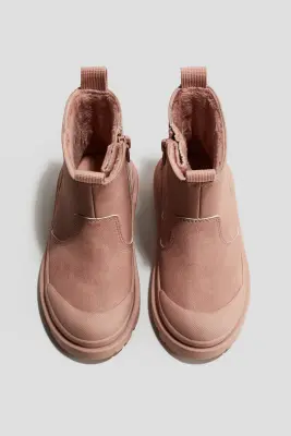 Bottines Chelsea imperméables - Rose ancien — photo 1