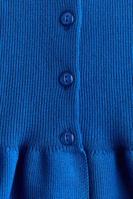 Gilet péplum - Bleu — photo 3