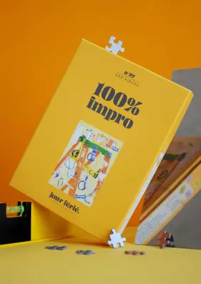 Puzzle 500 pièces 100% impro – Jour Férié — photo 2