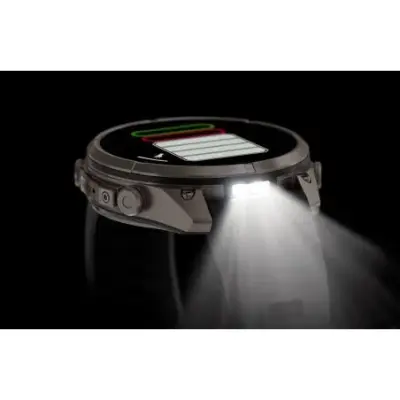 Garmin Fenix 9 Pro InReach amoled 47mm Sapphire Titane bracelet graphite/noir 010-04336-21 — photo 4