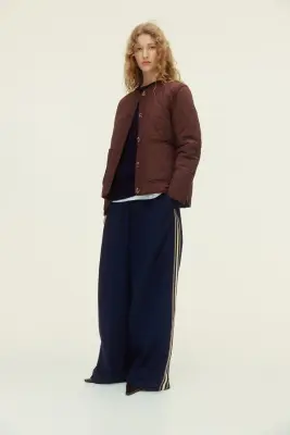 Veste matelassée - Marron foncé — photo 1
