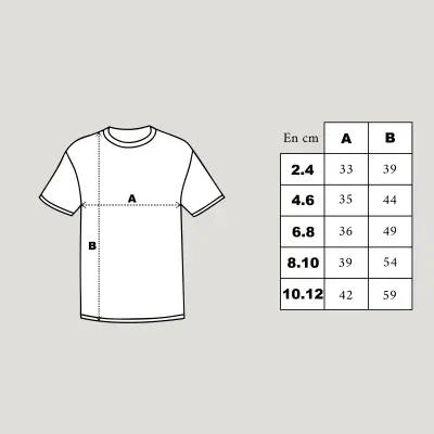 T-SHIRT IMPRIMÉ ENFANT COTON BIO - PETIT PARISIEN - BLANC — photo 4