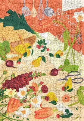 Puzzle 1000 pièces Le retour du marché – Jour Férié — photo 2