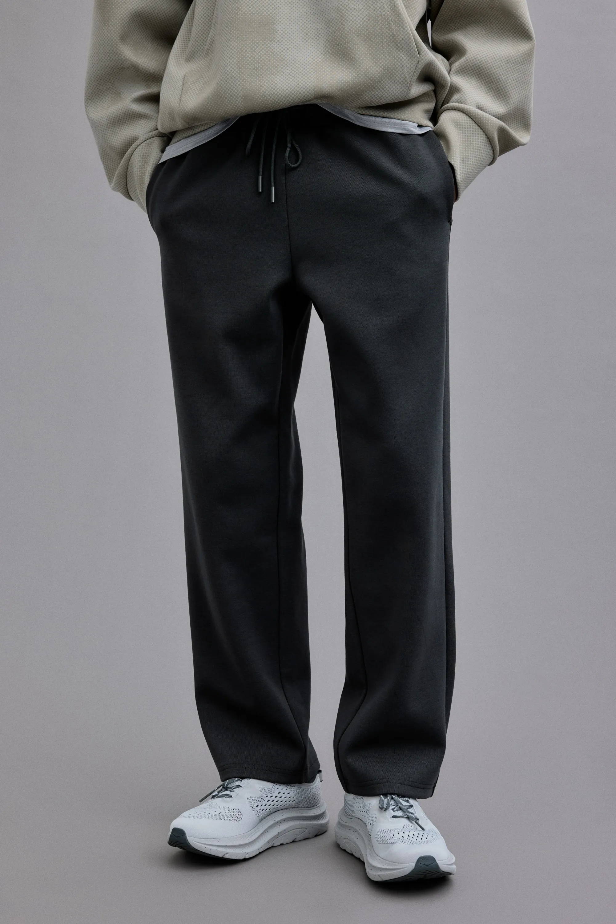 Pantalon jogger de sport Regular Fit - Gris foncé