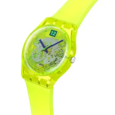 Montre Swatch Gent SO28J103 - LUMINOUSLY LEMON — photo 2