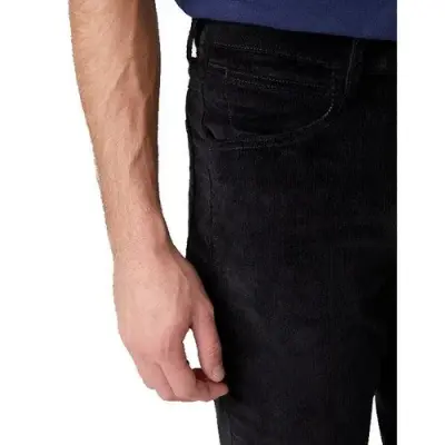WRANGLER PANTALON ARIZ VELOURS Noir — photo 4