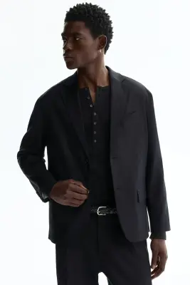 Veste Relaxed Fit - Noir — photo 2