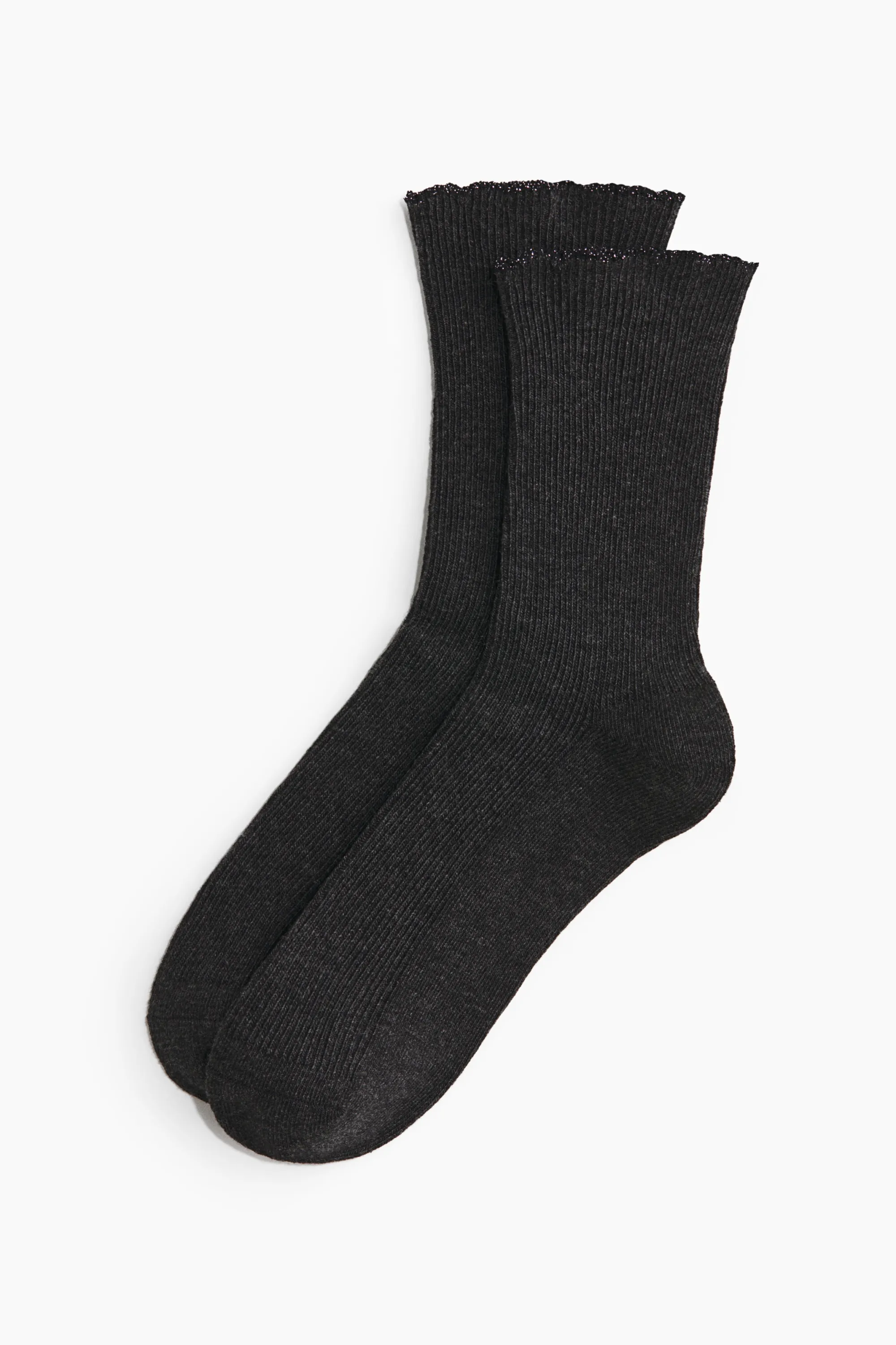 Lot de 5 paires de chaussettes - Gris chiné/crème