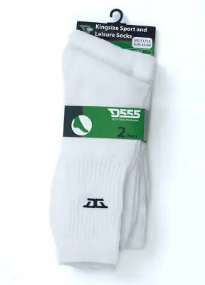 DUKE CHAUSSETTES X2 Blanc — photo 3