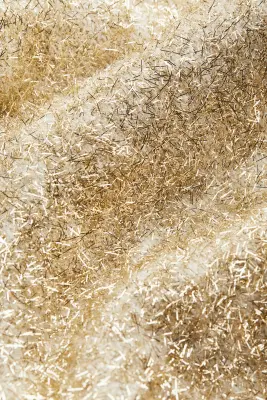 Robe scintillante avec ouverture - Beige — photo 1