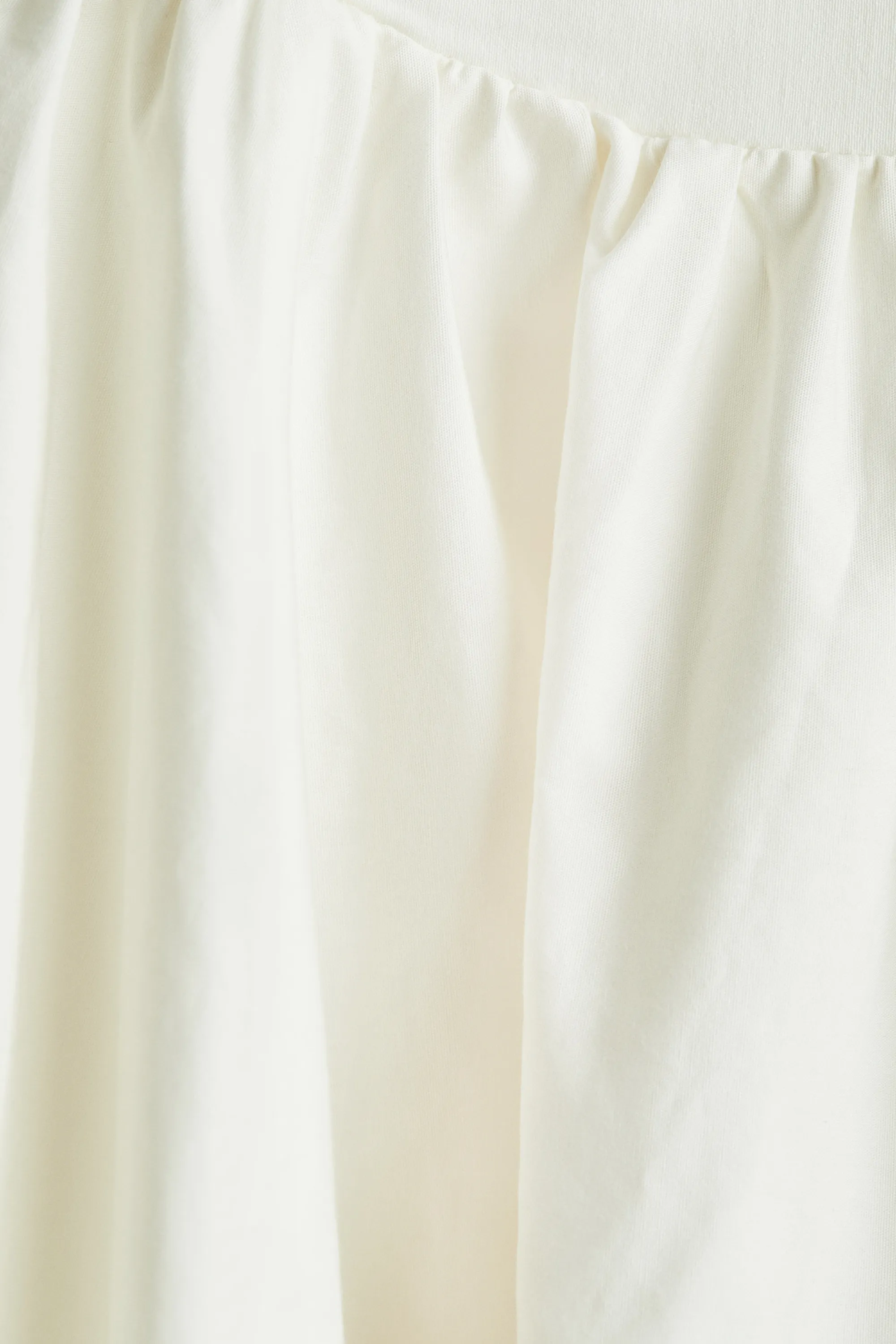 Robe à effet boule - Blanc