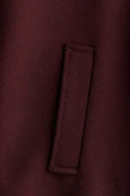 Manteau à capuche - Bordeaux — photo 2