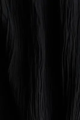 Robe bandeau froissée - Noir — photo 5