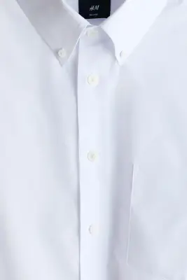 Chemise Relaxed Fit - Blanc/East Isles Club — photo 4