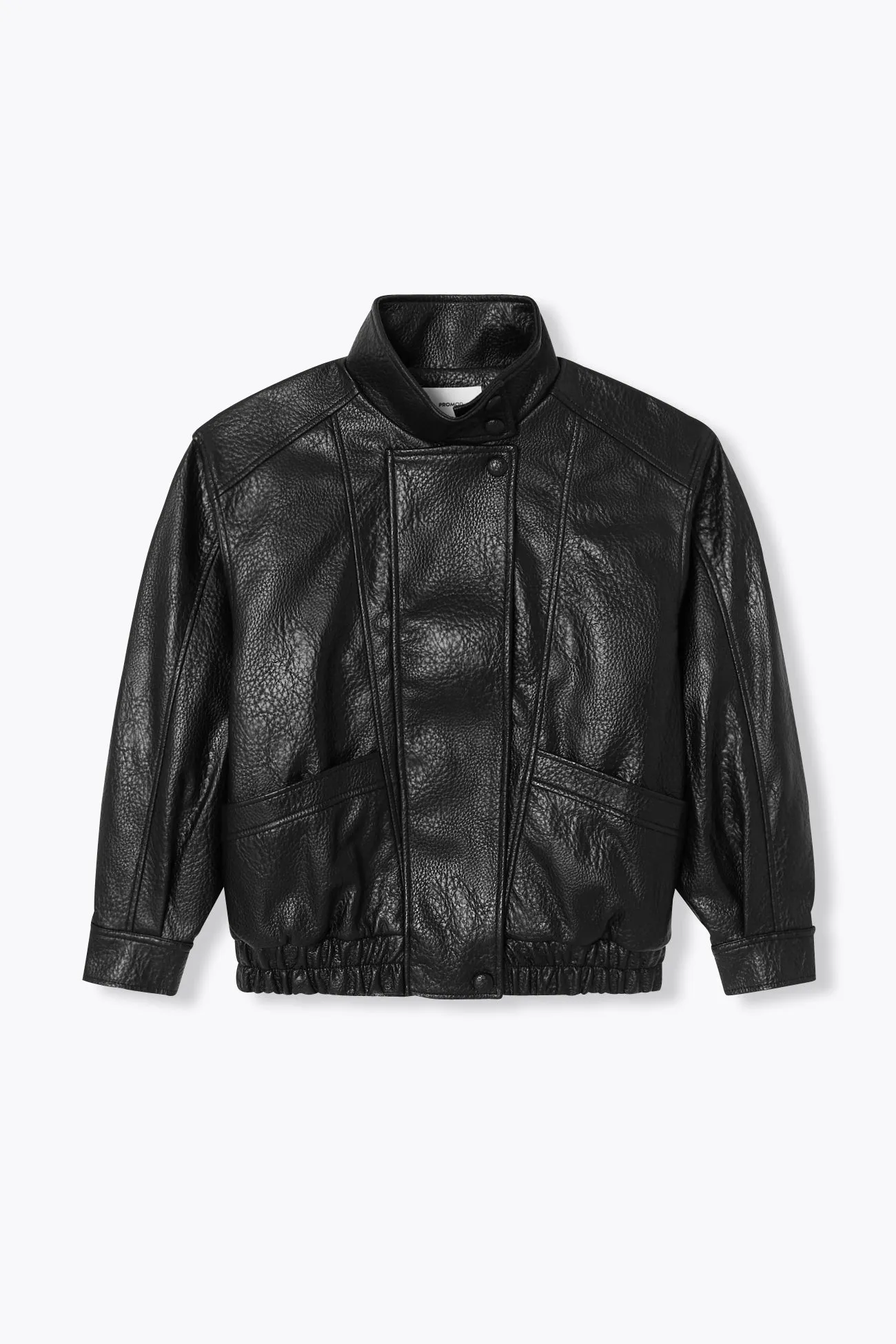 Blouson col montant en simili