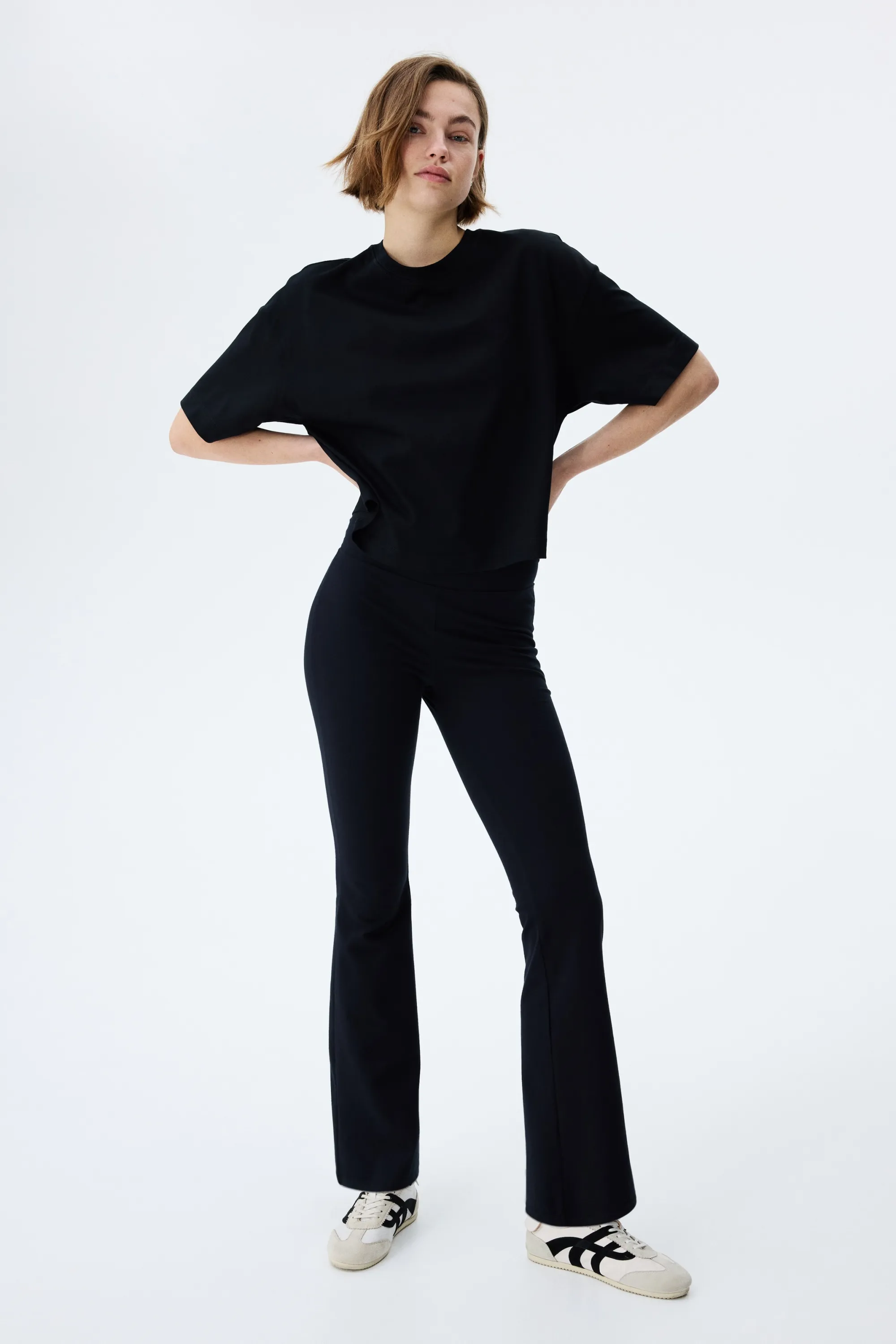 T-shirt boxy - Noir