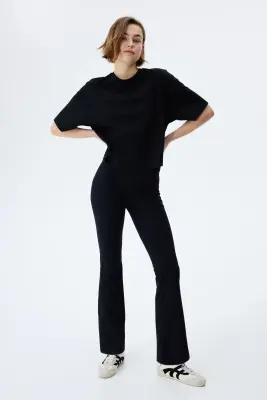 T-shirt boxy - Noir — photo 1