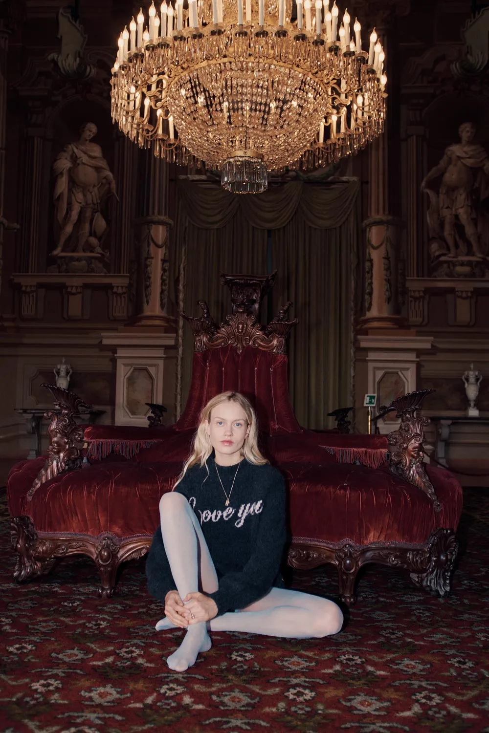 Pull Agathe Anthracite/Dragee