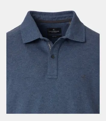 CASA MODA POLO Bleu jean's — photo 4