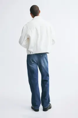 Straight Regular Jeans - Bleu denim foncé — photo 3