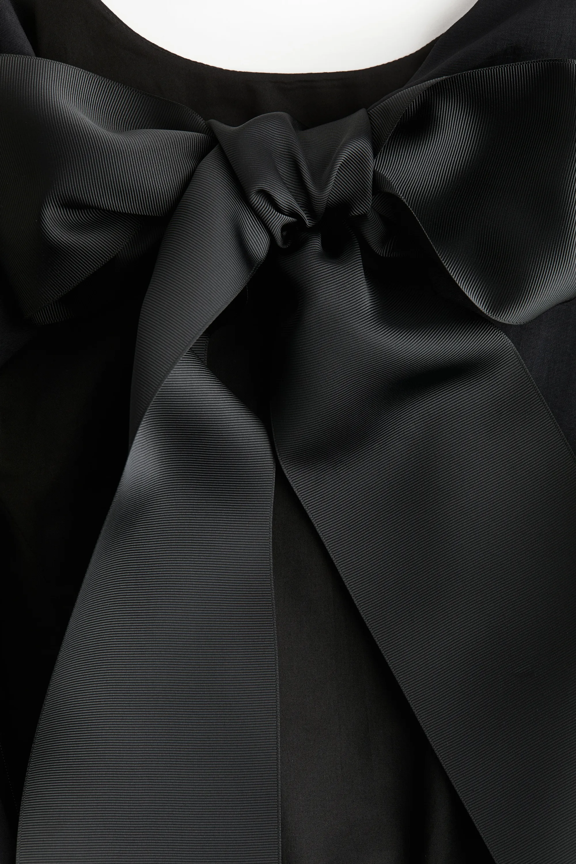 Robe avec jupe à effet boule - Noir