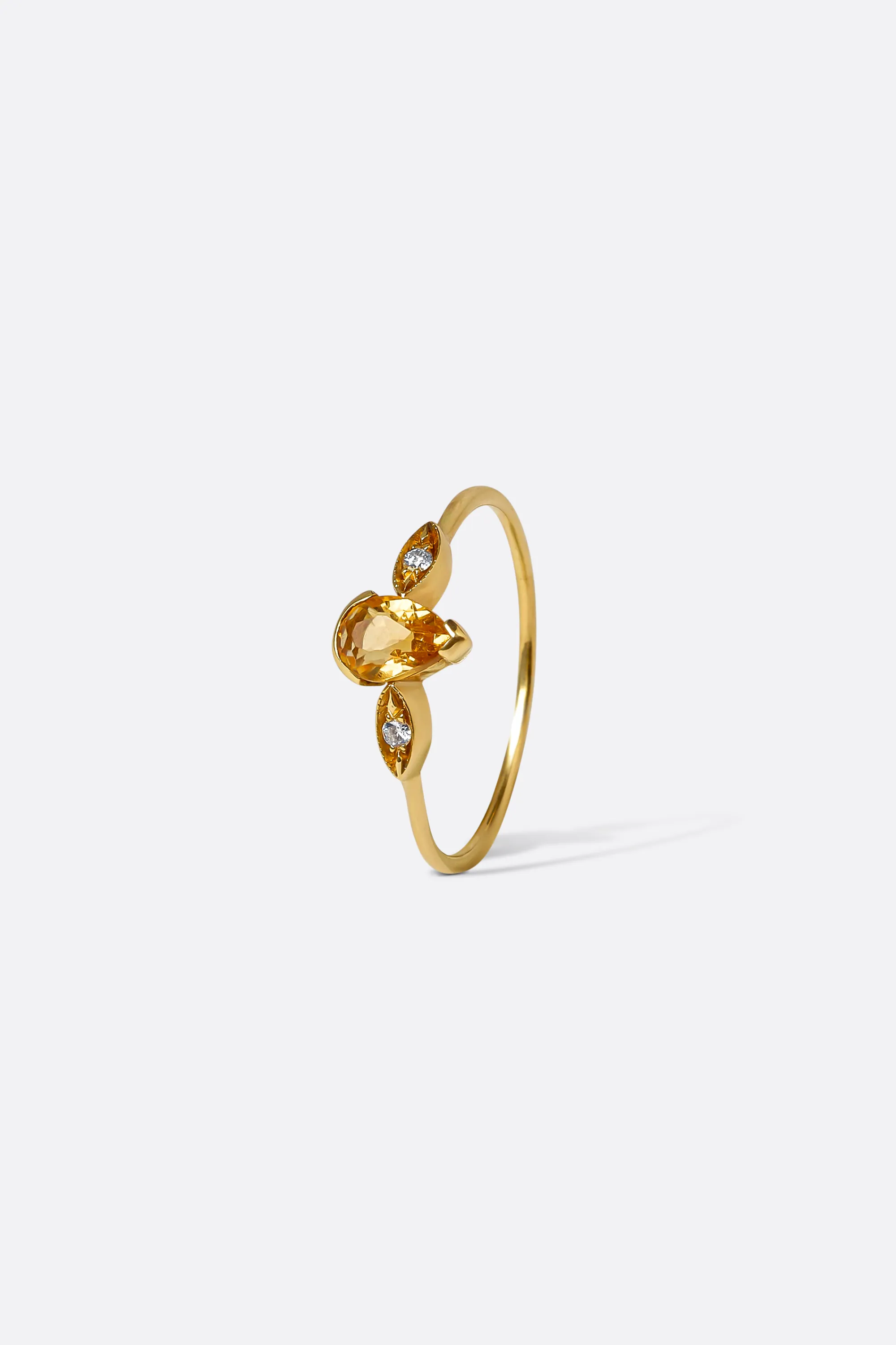 BAGUE MADEMOISELLE - Or blanc 18 carats