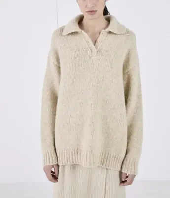 Nouveau ! MASSCOB Pull Noor Avoine — photo 3
