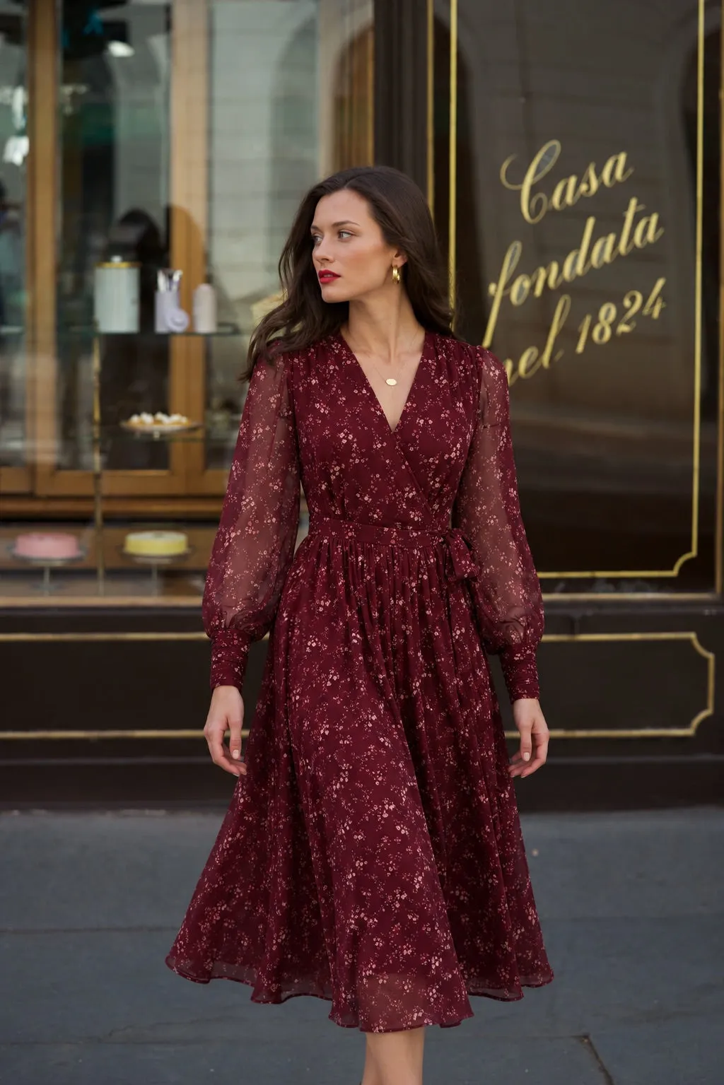 Amelia Wrap Dress