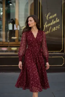 Amelia Wrap Dress — photo 1