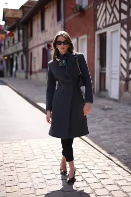 Paola Wool Coat - Grey — photo 1
