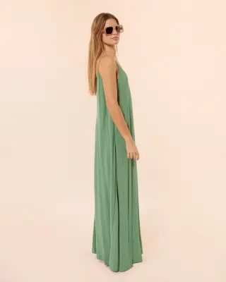 Robe longue Depp matcha – Karma Koma — photo 5