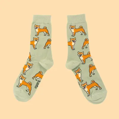 Chaussettes Shiba Coucou Suzette — photo 1