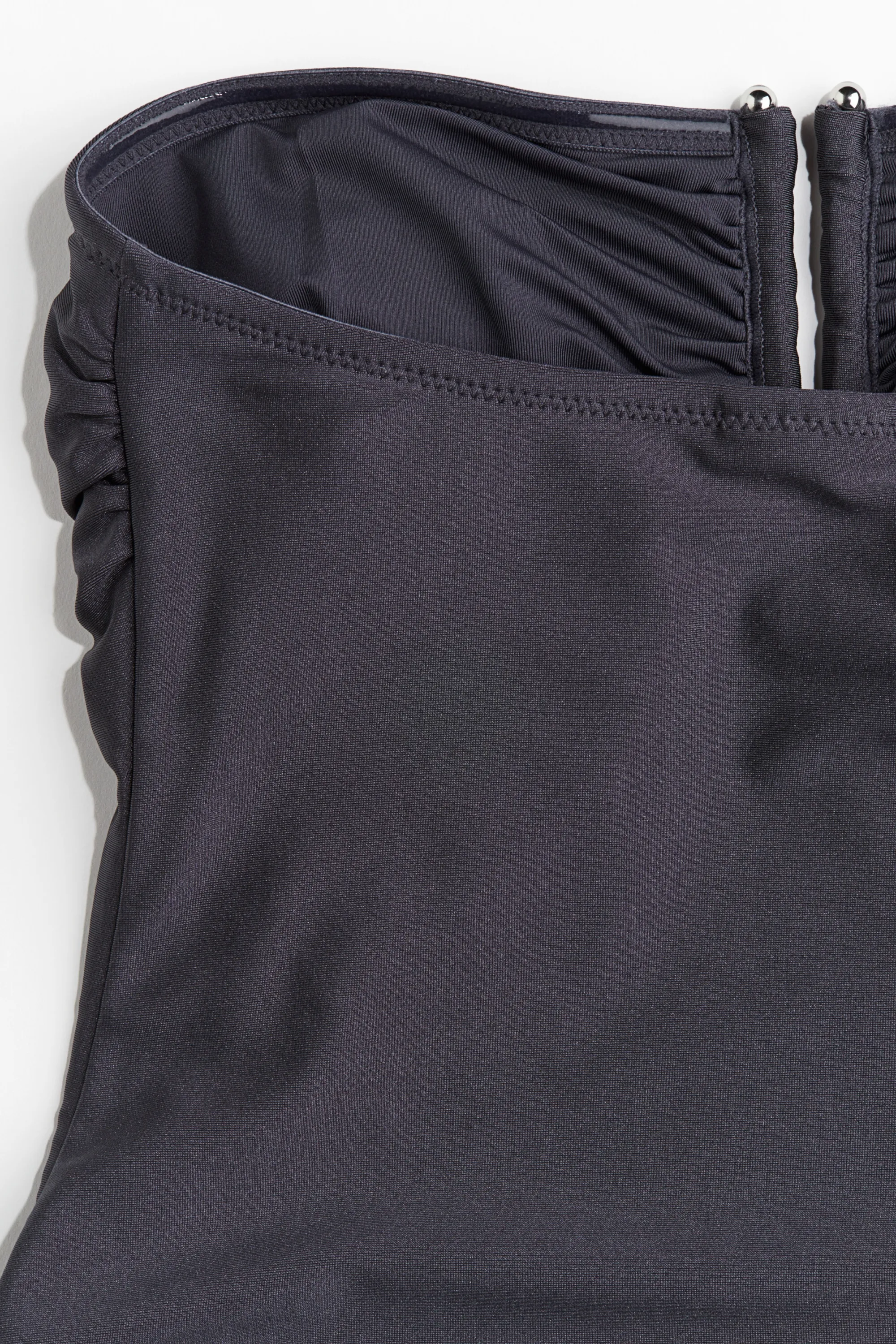 Maillot de bain bandeau paddé - Gris foncé