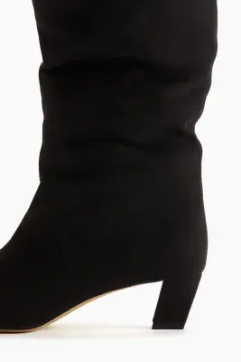 Bottes de hauteur genou - Noir — photo 2