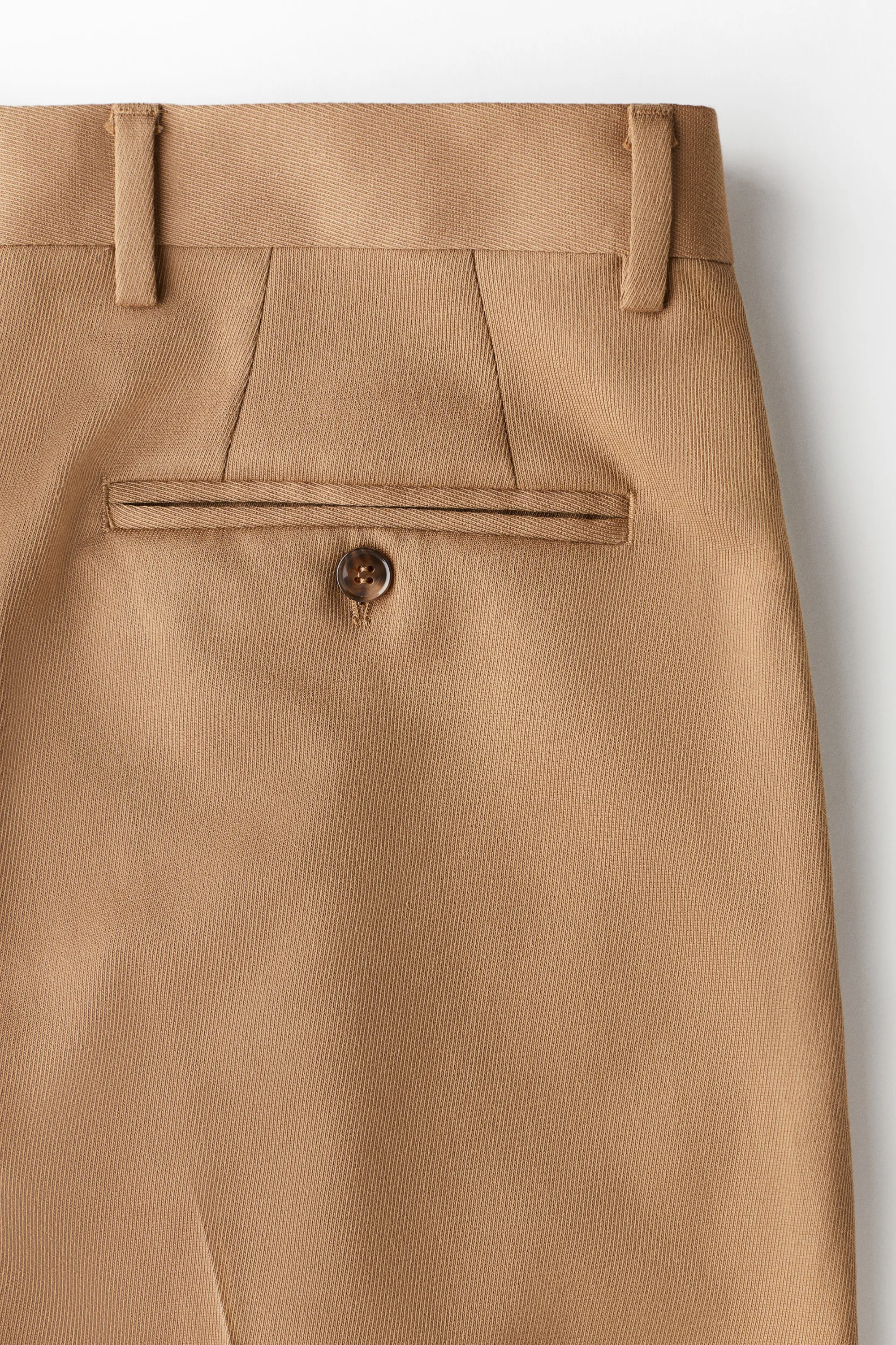 Pantalon de costume Loose Fit - Beige