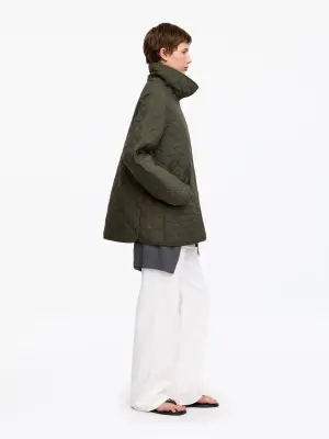 Veste matelassée décontractée - Vert kaki — photo 1