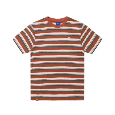 T-shirt Helas Classic stripe tee – Brown — photo 1