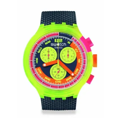 Swatch Neon SB06J100 - SWATCH NEON TO THE MAX — photo 1