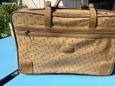 Sac de voyage monogram vintage toile enduite