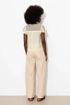 Blouse brodée Femme — photo 4