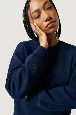 Le sweat - Bleu marine — photo 2