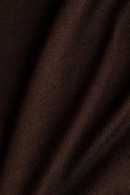 Top en maille fine - Marron — photo 4