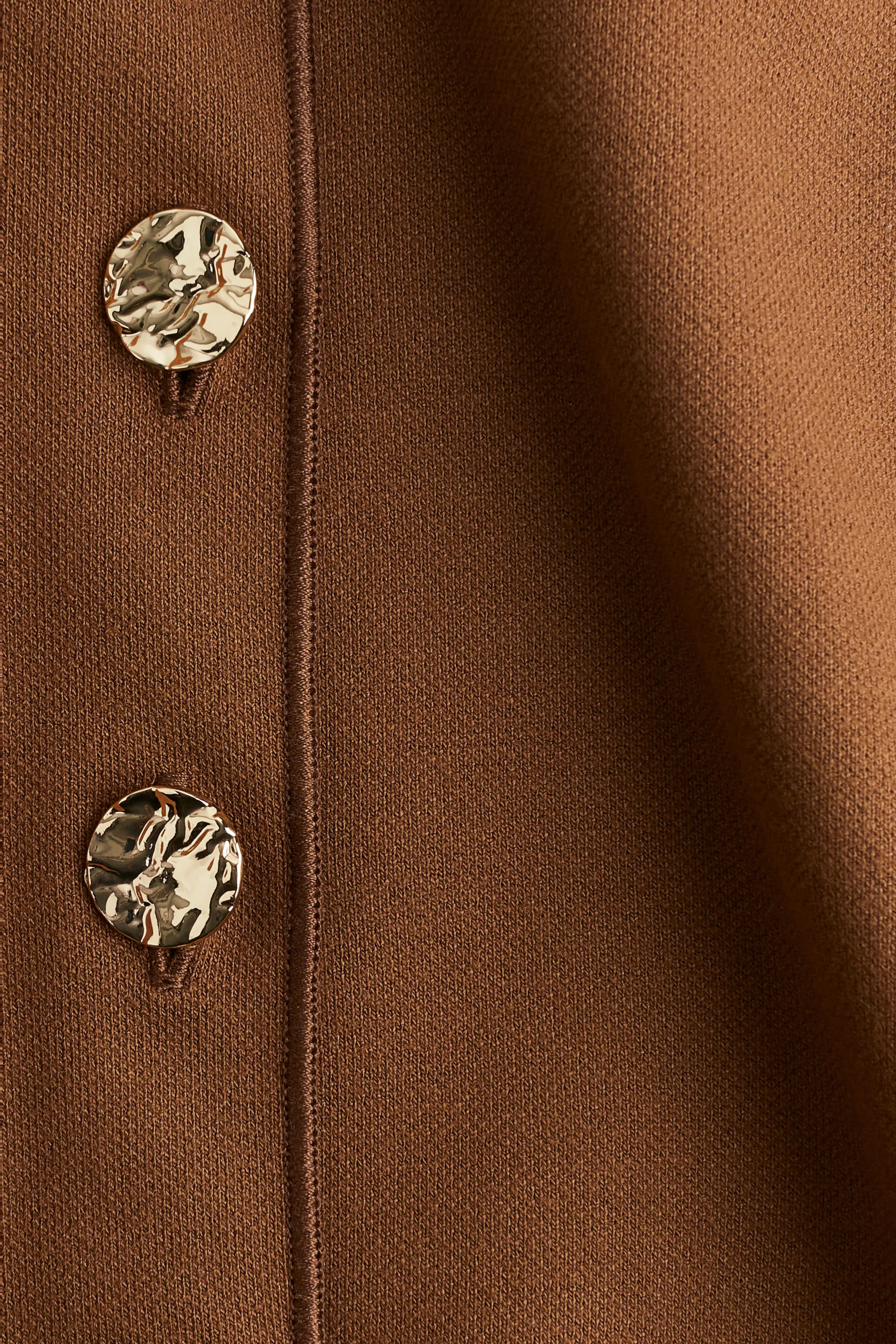 Gilet sans manches en jersey - Marron