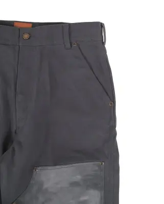 Lucas Waxed Double Knee Pant Charcoal — photo 3