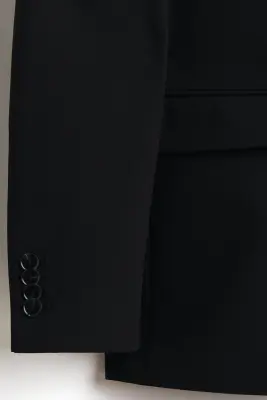 Veste de costume Wrinkle-resistant Slim Fit - Noir — photo 2