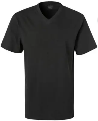 RAGMAN TEE SHIRT COL V LOTX2 GRANDE LONGUEUR Noir — photo 3