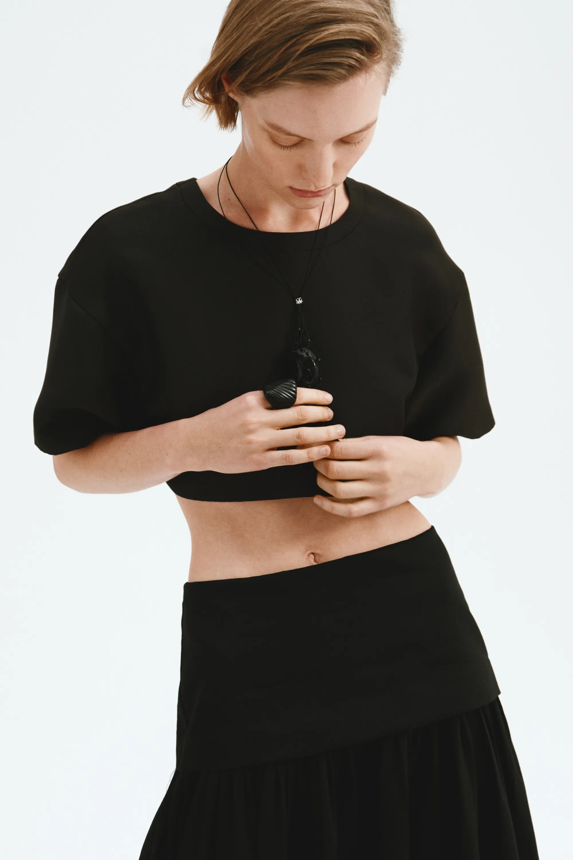 Crop top - Noir
