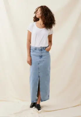 Le t-shirt Tencel - Blanc — photo 2